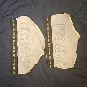 Victoria's Secret PINK Babes Club dual panties xs